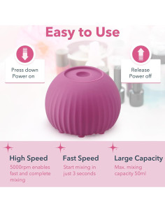 Mezclador Vortex eLabPal Mini Agitador 5000RPM 20ml 2