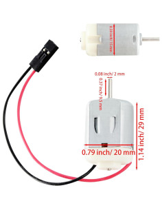 6 Motores Eléctricos Mini DC 3V 27000RPM para DIY 2