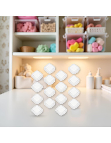 10 Cajas de Almacenamiento Transparentes YuanHolumid 59ml