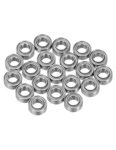 Rodamientos de Bolas MR63ZZ uxcell Doble Sellados 3x6x2.5mm