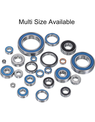 Rodamientos de Bolas MR63ZZ uxcell Doble Sellados 3x6x2.5mm