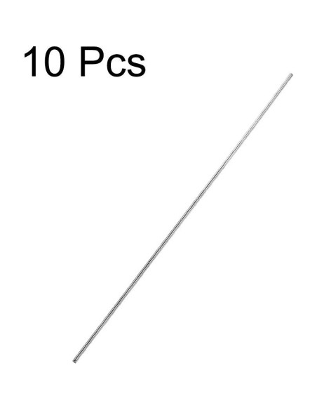 Varilla Redonda Sólida Acero Inoxidable 304 1.5mm 10pcs