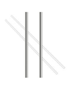 Varillas de Acero Inoxidable Swpeet 6mm x 356mm - 2 Pcs