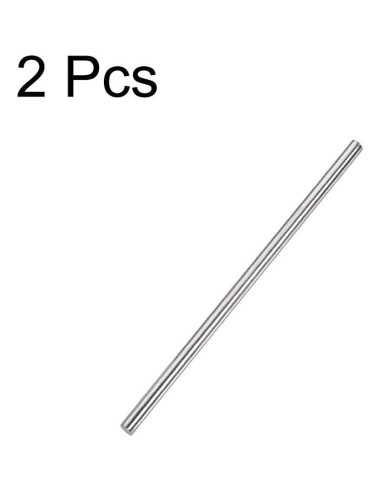 Varilla redonda sólida acero inoxidable 304 Uxcell 4mm 100mm - 2pcs