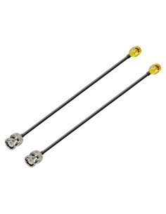 Cable Coaxial RF SMA Macho a BNC Macho 15cm 2PCS POBADY