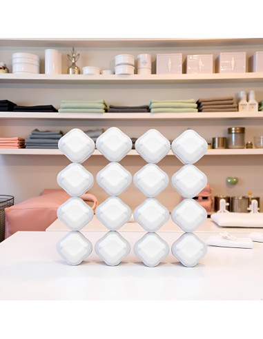 10 Cajas de Almacenamiento Transparentes YuanHolumid 59ml