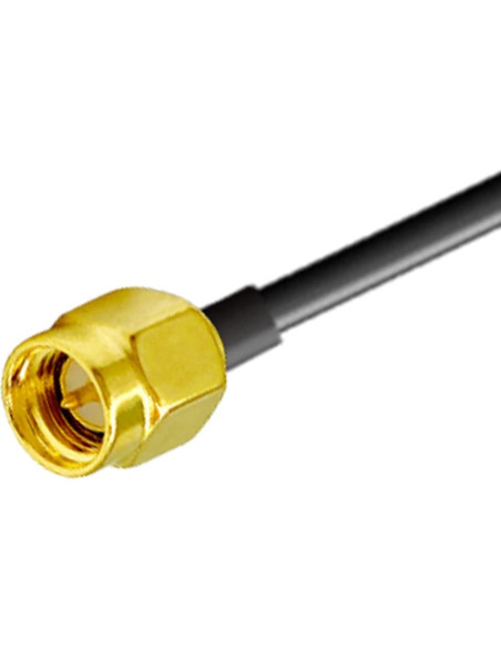 Cable Coaxial RF SMA Macho a BNC Macho 15cm 2PCS POBADY