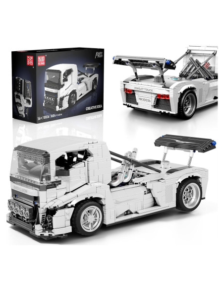 Conjunto de Camión Tractor Mould King 1604 Piezas 14+