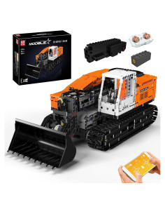 Cargador Frontal Neumático Mould King 17054 1423 Piezas