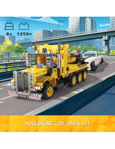 Camión de Remolque Pesado Mould King 1250 Piezas