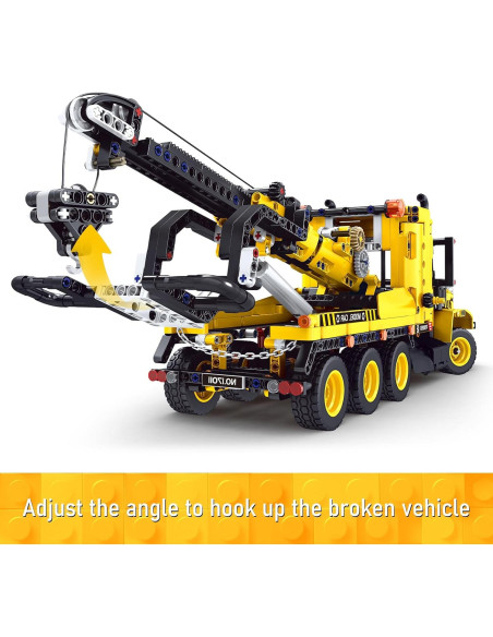 Camión de Remolque Pesado Mould King 1250 Piezas