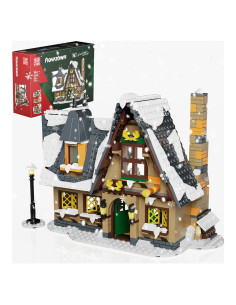 Set de Bloques de Construcción Mould King Casa Navideña 19.5 cm