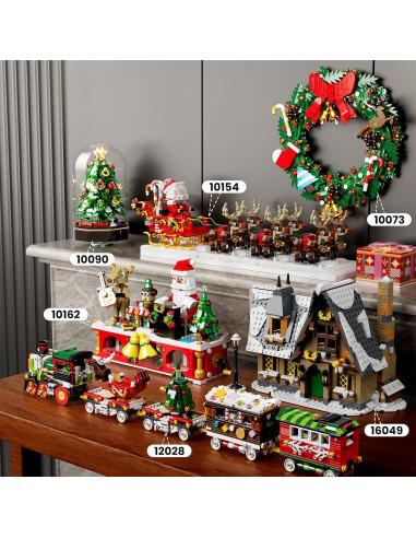 Set de Bloques de Construcción Mould King Casa Navideña 19.5 cm