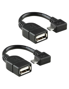 Adaptador MicroUSB OTG Tek Styz para Raspberry Pi Zero v1.3 - Kit 2 Cables