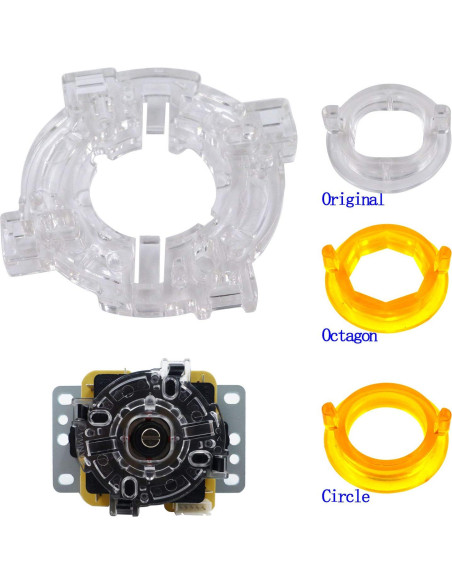 Kit de Juego Arcade SJ@JX para 2 Jugadores DIY USB Sin Retraso