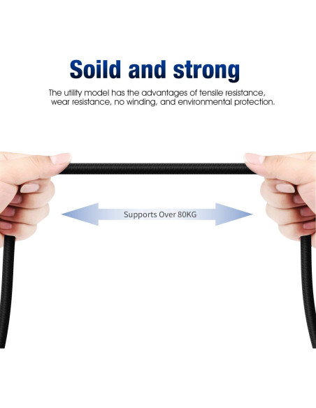 Cable USB Tipo-C 1.5M PRO para Raspberry Pi 4 Modelo B+ 65W