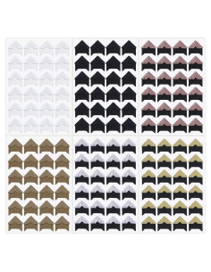 Esquinas Adhesivas para Fotos Penta Angel 288 Piezas 6 Colores