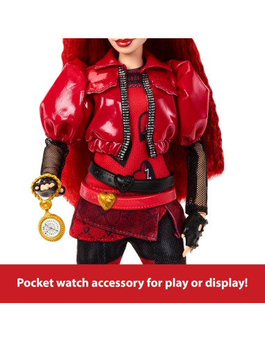 Muñeca Rojo Hija de la Reina de Corazones Mattel 27.9 cm