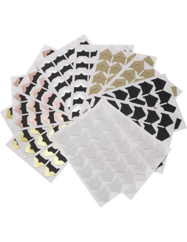 Esquinas Adhesivas para Fotos Penta Angel 288 Piezas 6 Colores