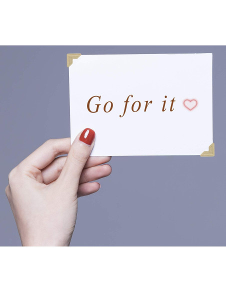 Esquinas Adhesivas para Fotos Penta Angel 288 Piezas 6 Colores