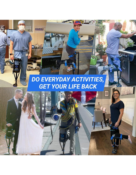 Muleta de Rodilla Sin Manos iWALK3.0 - Alternativa a Muletas