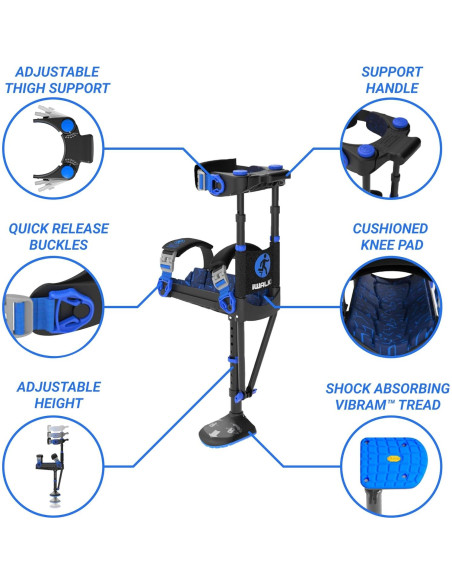 Muleta de Rodilla Sin Manos iWALK3.0 - Alternativa a Muletas