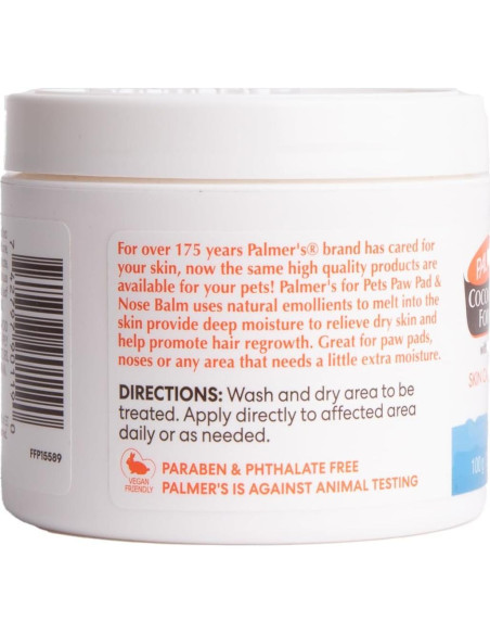 Bálsamo para patas y nariz Palmer's 99g - Manteca de cacao