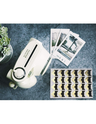 Esquinas Adhesivas para Fotos Penta Angel 288 Piezas 6 Colores