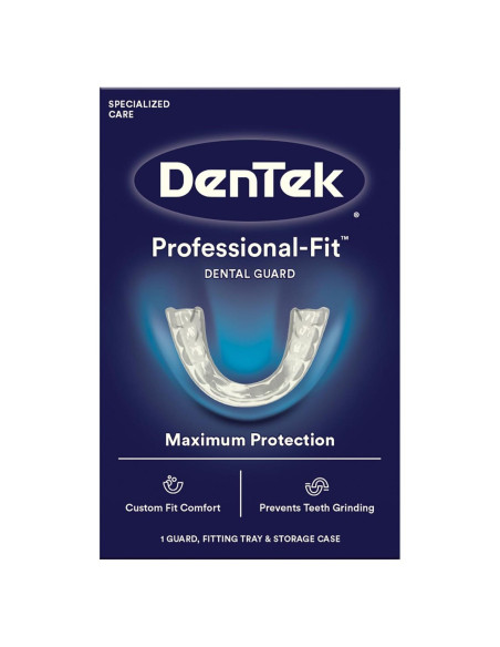 Guardia Bucal DenTek Ajuste Profesional para Bruxismo 1 Unidad