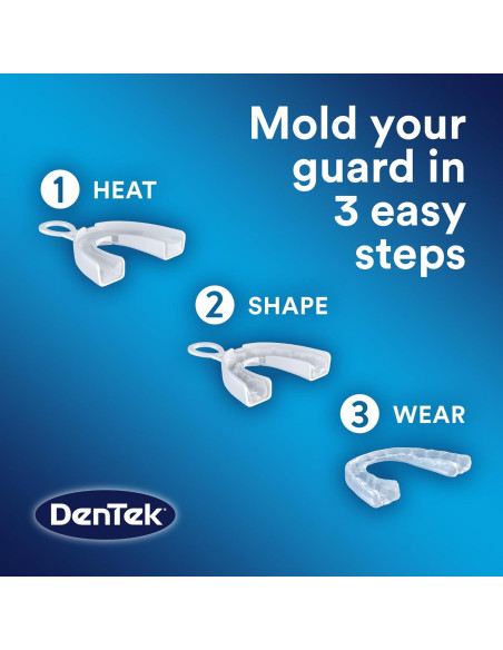 Guardia Bucal DenTek Ajuste Profesional para Bruxismo 1 Unidad