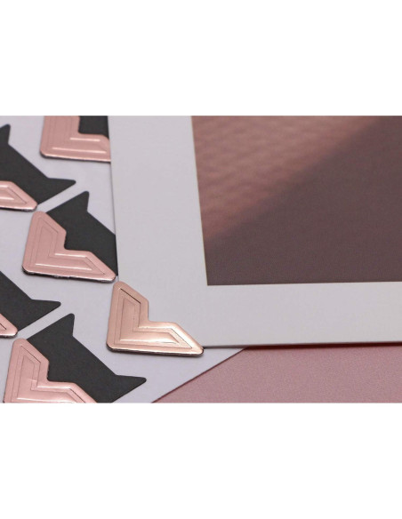 Esquinas Adhesivas para Fotos Penta Angel 288 Piezas 6 Colores