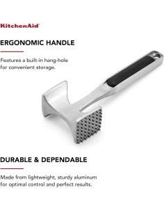 Ablandador de Carne KitchenAid Multi Lados 27.94 cm Negro 2