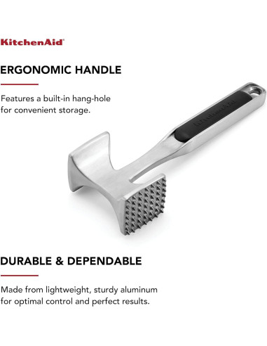 Ablandador de Carne KitchenAid Multi Lados 27.94 cm Negro