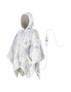 Manta Térmica Wearable WOOMER 127x152cm con Capucha y Calor