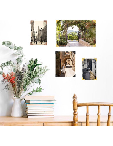 240 Esquinas de Foto Autoadhesivas Aeaocvo para Scrapbooking