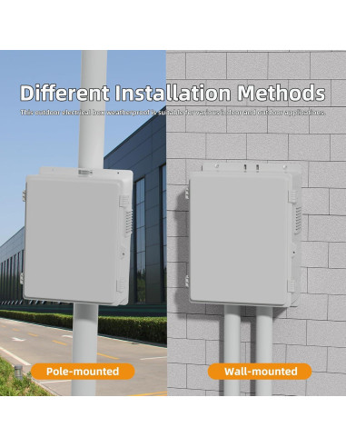 Caja Eléctrica Impermeable Joinfworld 40x28x15cm con Ventilador