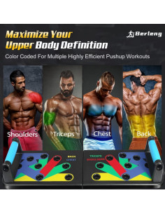 Tablero de Flexiones 15 en 1 Berleng - Entrenamiento en Casa 2