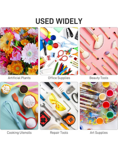 5 Soportes Colgantes para Tazas LEZIOA - Organizador Negro