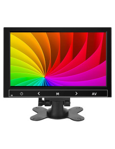 Monitor de 7 Pulgadas AISHICHEN 1024x600 HDMI IPS con Altavoces