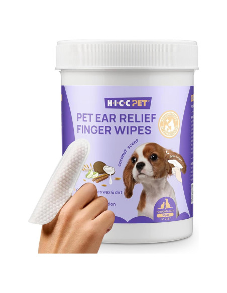 Toallitas Limpiadoras para Oídos HICC PET 50 Unidades Aroma Coco