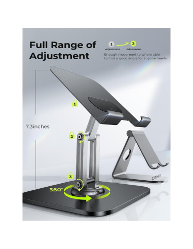 Soporte Ajustable para iPad LISEN 2025 - Rotación 360