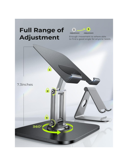 Soporte Ajustable para iPad LISEN 2025 - Rotación 360