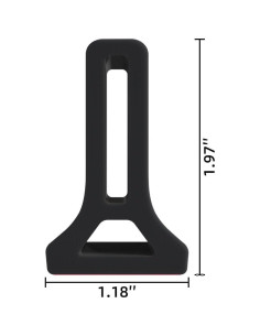Dique de Ducha Colapsable Duzzy 39 Pulgadas Negro 2