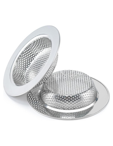 Filtro de Fregadero Doble Capa Honmein 11.43 cm Acero Inoxidable