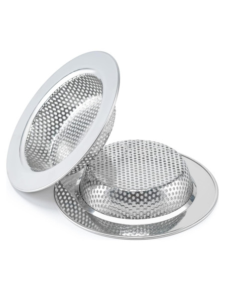 Filtro de Fregadero Doble Capa Honmein 11.43 cm Acero Inoxidable