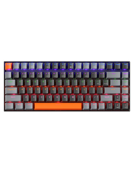 Teclado Mecánico Machenike K500A-B84 75% RGB Táctil Marrón