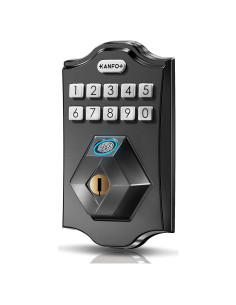 Cerradura Biométrica KANFOX S2 con Huella Dactilar y Teclado