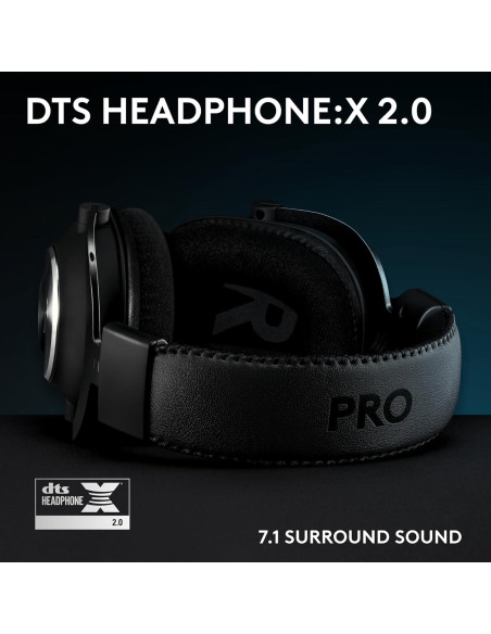 Auriculares Gaming Logitech G Pro X SE con Micrófono 50mm