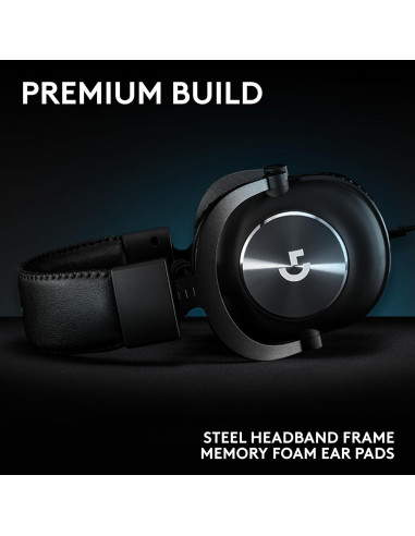 Auriculares Gaming Logitech G Pro X SE con Micrófono 50mm