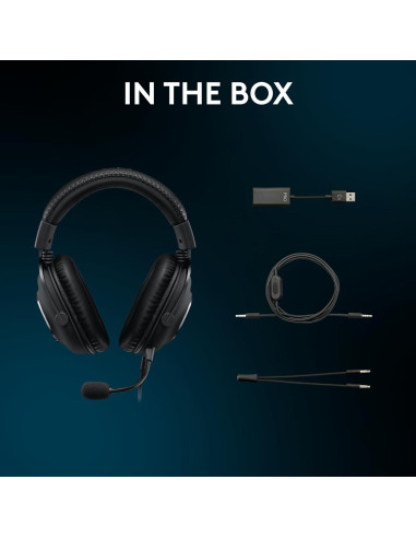 Auriculares Gaming Logitech G Pro X SE con Micrófono 50mm